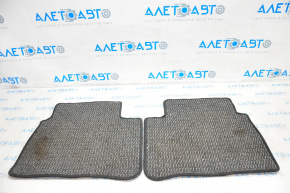 Set of floor mats Nissan Altima SR 13-18 cloth gray