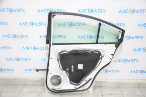Door assembly rear right Subaru Legacy 15-19 white K1X, butts