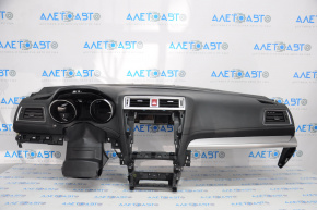 Dashboard front panel without AIRBAG Subaru Legacy 15-17 black