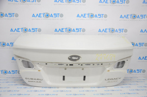 Trunk lid Subaru Legacy 15-19 white K1X, butt