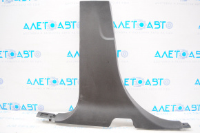 Center pillar trim lower left Chevrolet Equinox 10-17 black, scratches