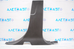 Center pillar trim lower right Chevrolet Equinox 10-17 black, scratches