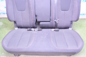 Rear row of seats 2nd row Chevrolet Equinox 10-12 black, cloth