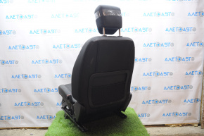 Chevrolet Equinox 10-13 passenger seat without airbag, black, cloth, mechanical