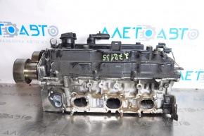 Cylinder head assembly left Infiniti JX35 QX60 13-14 76k, for grinding