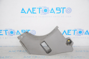 Front pillar trim lower left Honda CRV 12-16 gray, crack, scratches