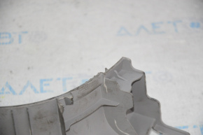 Front pillar trim lower left Honda CRV 12-16 gray, crack, scratches