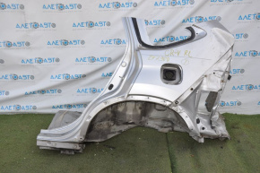 Quarter wing rear left Honda CRV 12-16 silver, dented