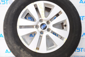 Wheel disk R17 Subaru Outback 15-16 curb