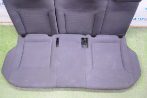 Rear row of seats 2 row VW Jetta 11-18 USA cloth black with black insert