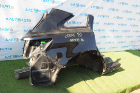 Quarter wing rear right Acura MDX 14-20 black