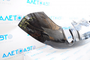 Rear bumper lip Audi Q5 8R 09-12 prerest, black
