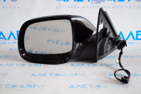 Left side mirror complete Audi Q5 8R 09-17 7 pins, auto-folding, darkening, swivel, heated, black