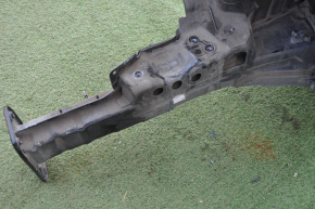 Front quarter right Fiat 500L 14-19 black