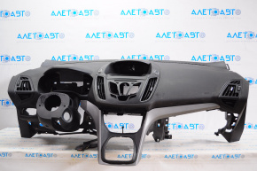 Torpedo front panel without AIRBAG Ford Escape MK3 13-16 pre-rest, for dry cleaning, dents, broken bar, broken fasteners