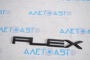 Emblem inscription FLEX tailgate Ford Flex 09-19