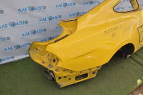 Quarter wing rear right Ford Mustang mk6 15-23 coupe, holes from screws
