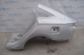 Quarter wing rear left Hyundai Sonata 15-19 silver, putty