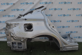 Quarter wing rear right Infiniti Q50 14-20 24 silver, small bump