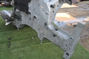 Front left quarter Infiniti Q50 14-20 RWD, silver