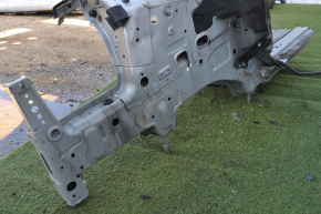Front right quarter Infiniti Q50 14-20 RWD, silver