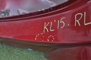 Quarter wing rear left Jeep Cherokee KL 14-23 red, pokes