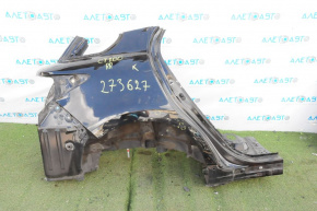 Quarter wing rear right Lexus CT200h 11-17 black, pokes