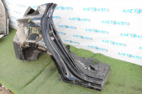 Quarter wing rear right Lexus CT200h 11-17 black, pokes