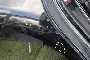 Quarter wing rear right Lexus CT200h 11-17 black, pokes