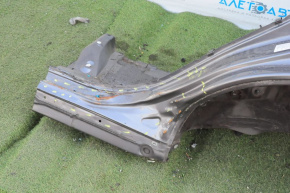 Quarter wing rear left Lexus RX350 RX450h 10-15 graphite, dented at the bottom, putty
