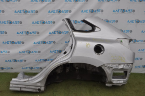 Quarter wing rear left Lexus RX350 RX450h 10-15 silver, small bumps