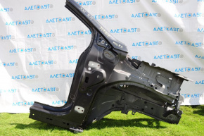 Front right quarter Lincoln MKC 15-19 graphite, bent frame