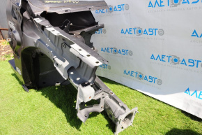 Front right quarter Lincoln MKC 15-19 graphite, bent frame