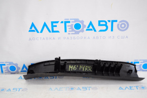 Door sill trim rear right Mazda 6 13-21 type 1 black, scuffs