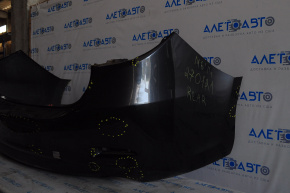 Rear bumper bare Mazda 6 13-17 dented, broken fastener, scratches