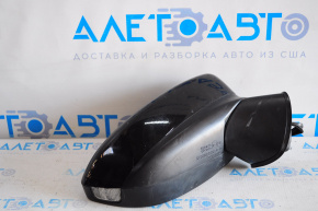 Right side mirror assembly Mazda 6 13-16 9 pins, BSM, auto-dimming, swivel, black,