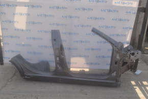 Mercedes CLA 14-19 right center pillar with wing and A-pillar