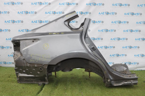 Quarter wing rear right Nissan Altima 13-15 pre-rest, graphite, small bump