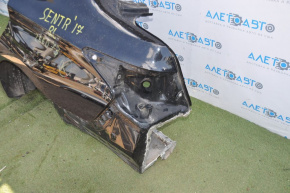 Quarter wing rear left Nissan Sentra 13-19, black, pokes