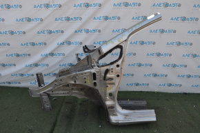 Quarter front left Nissan Versa Note 13-19 silver