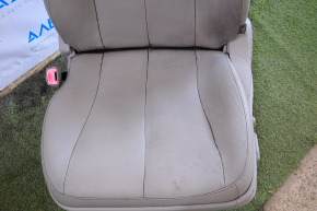 Passenger seat Toyota Camry v40 07-09 airbag, grey leather, dry-cleanable