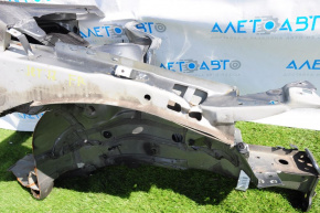 Front right quarter VW Jetta 11-18 USA graphite, bent gun, side member nose, without rack