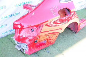 Quarter wing rear right VW Jetta 19-24 red