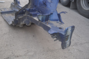 Front quarter left VW Passat b8 16-19 USA blue with central pillar, pokes