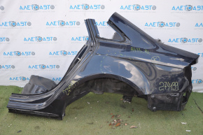 Quarter wing rear left Audi A4 B8 08-16 sedan, blue, dent