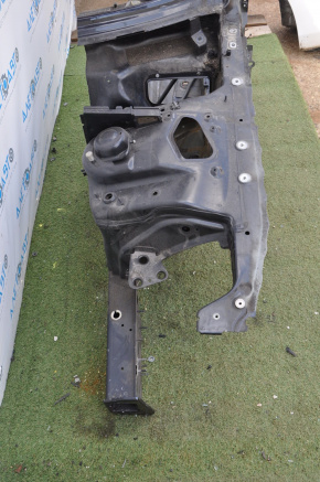 Front left quarter Audi A4 B8 08-16 blue