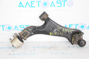 Lower front right control arm Chevrolet Equinox 10-17 torn silent block and boot