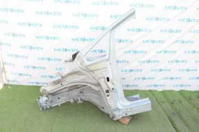 Front left quarter Ford C-max MK2 13-18 blue, dented