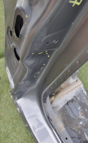 Front left quarter with central pillar Ford Escape MK3 13-14 prerest graphite dented pistol