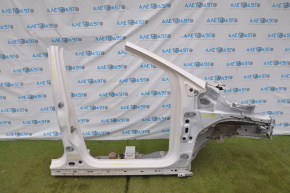 Front right quarter with central pillar Ford Escape MK 13-14 pre-rest white, dented central pillar